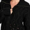 Adenora Zipped Cardigan Sweater