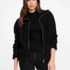 Adenora Zipped Cardigan Sweater
