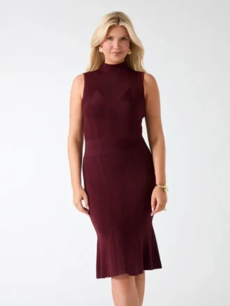 Adwoa Mock-Neck Dress