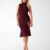 Adwoa Mock-Neck Dress