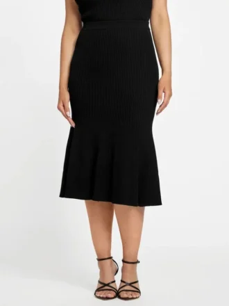 Agathe Flare Sweater Skirt