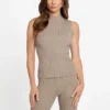 Agathe Mock Neck Sweater Top