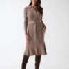Agathe Polo Sweater Dress