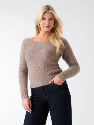 Agnes Boat-Neck Sweater