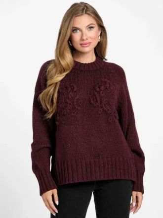 Ahlam Crewneck Embroidered Sweater
