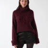 Ahlam Turtleneck Embroidered Sweater
