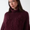 Ahlam Turtleneck Embroidered Sweater