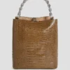 Aida Croc Hobo Bag