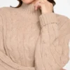 Aida Maxi Cable-Knit Sweater