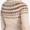 Akilah Faux Fur-Trim Longline Cardigan