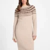 Akilah Jacquard Sweater Dress