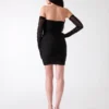 Alannah Mesh Dress & Gloves