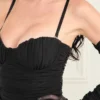Alannah Mesh Dress & Gloves