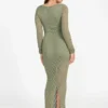 Alba Pointelle Maxi Dress