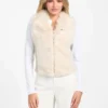 Amari Faux-Fur Zip Vest