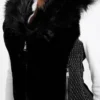 Amari Faux-Fur Zip Vest