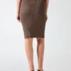 Andromeda Stitched Sweater Skirt