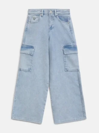 Angelique Wide-Leg Cargo Jeans (7-16)