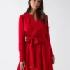 Anita Keyhole Belted Dress