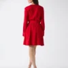Anita Keyhole Belted Dress