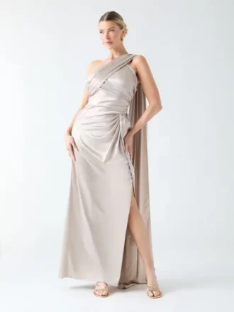 Aretha Satin Gown