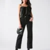 Aretha Satin Twisted Top