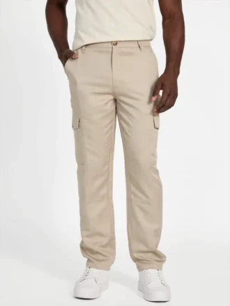 Ari Linen Twill Cargo Pants