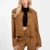 Aria Faux-Suede Jacket