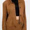 Aria Faux-Suede Jacket