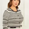 Arianna Stitched Cardigan Sweater