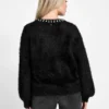 Arisa Rhinestone Neck Sweater