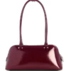 Arnela Pleather Shoulder Satchel