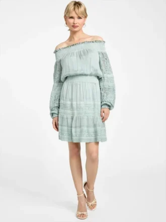 Audrey Off-The-Shoulder Mini Dress