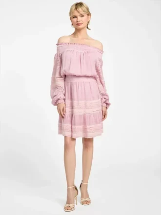 Audrey Off-The-Shoulder Mini Dress