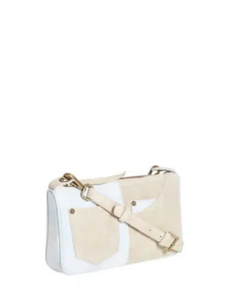 Baguette Denim Shoulder Bag