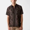 Baroque Border Print Shirt