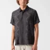 Baroque Border Print Shirt