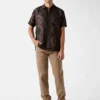 Baroque Border Print Shirt