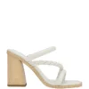 Barper Strappy Wooden Heel Sandals