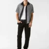 Basketweave Border Shirt