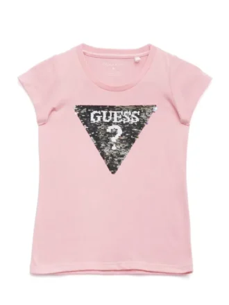 Beatrix Reversible Sequin Logo Tee (7-16)