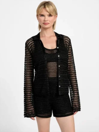 Bella Open-Stitch Top