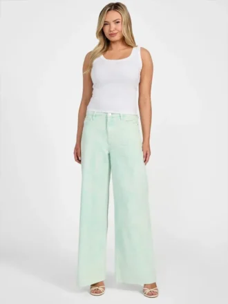 Bellflower Dyed Mid-Rise Pants