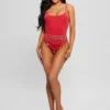 Belted One-Piece Swimsuit