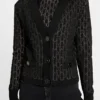 Billie Monogram Cardigan Sweater