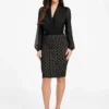 Billie Monogram Sweater Skirt