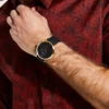 Black and Gold-Tone Analog Watch