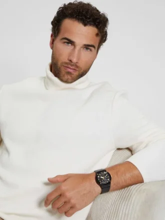 Black Multifunction Watch
