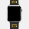 Black Silicon 38-40 Mm Band for Apple Watch®