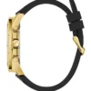Black Silicon Multifunction Watch